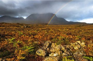 Quinag Rainbow, Assynt, Sutherland