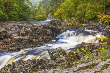 River Tummel Waterfalls, Perthshire