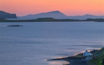 Waternish Sunset, Isle of Skye Print