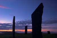 Photo of the Stones of Stenness stone circle, Stenness, Orkney