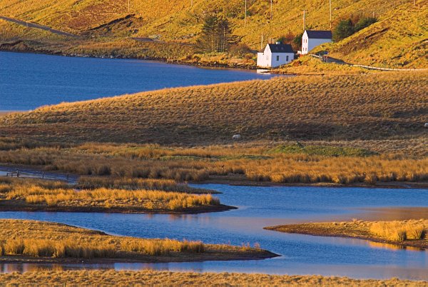 Loch Fada, Trotternish Peninsula. Stock photo of Loch Fada on the Isle of Skye, Scotland. Part of the Britain Express Travel and Heritage Picture Library, Scotland collection.